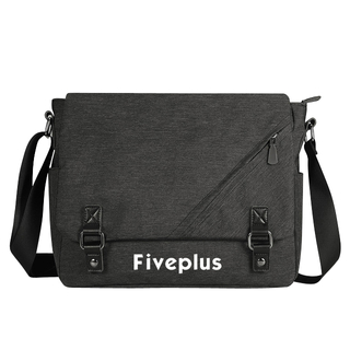 Water Resistant Messenger Bag Briefcase Fits 14" Laptop (FP-190102)
