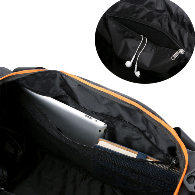 The Travel Duffel Bag Sports Gym Bag with Shoes Compartment (FP-190106)