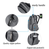 Casual Daypack Water-Repellent Backpack Fits 17" Macbook With USB Charging Port (FP-190112)