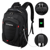 Anti-Theft Water Resistant Backpack With USB Charging Port Fit 16" Laptop (FP-190103)